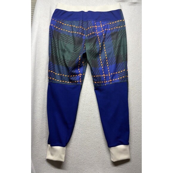 The North Face Flash Dry Base Layer Pant Women's M Blue Plaid Printed Waffle - Picture 5 of 5